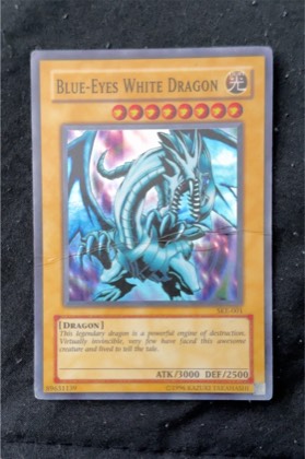 Blue-Eyes White Dragon, graded 2.5