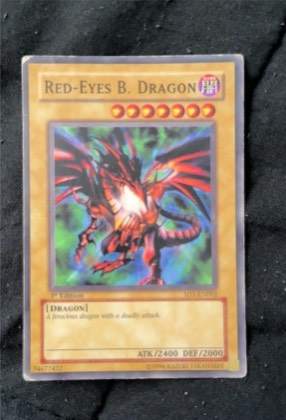 Red-Eyes B. Dragon, graded 4.0