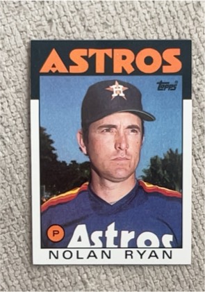 Nolan Ryan, graded 9.5