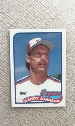 Randy Johnson, graded 9.5