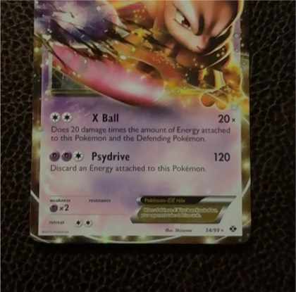 Mewtwo EX, graded 4.5