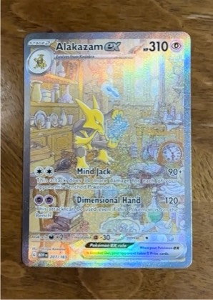 Alakazam ex, graded 9.5