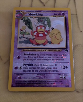 Slowking, graded 8.0