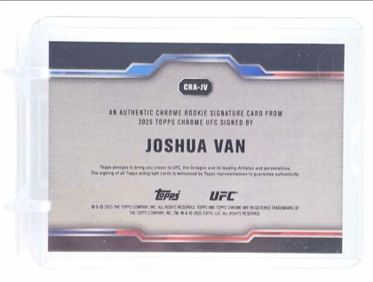 Joshua Van, graded 9.0