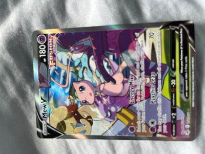 Mew V (Alternate Full Art), graded 8.5