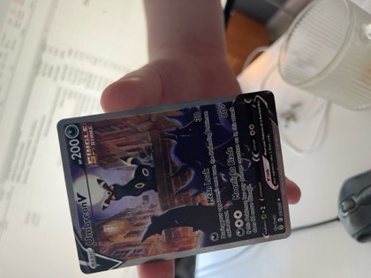 Umbreon V (Alternate Full Art), graded 8.5