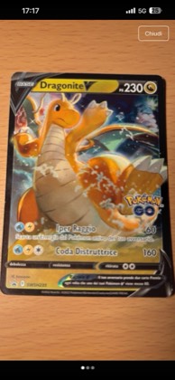 Dragonite V - SWSH235 graded 8
