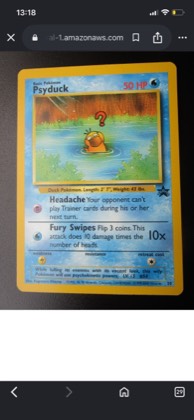 Psyduck, graded 9.5