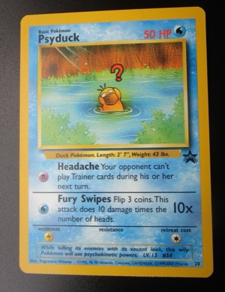 Psyduck, graded 6.0