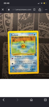 Psyduck, graded 7.0