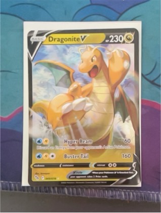 Dragonite V, graded 9.5