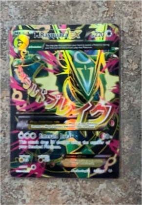 M Rayquaza EX (76), graded 5.0