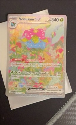 Venusaur ex graded 8.5