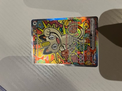 Meowth ex, graded 9.0
