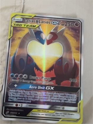 Latias & Latios GX, graded 8.0