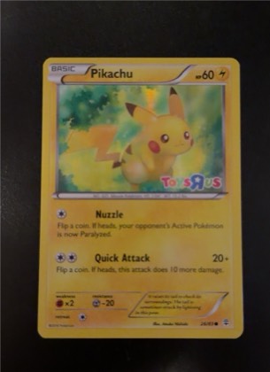 Pikachu, graded 6.0