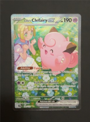 Lillie's Clefairy ex, graded 9.0