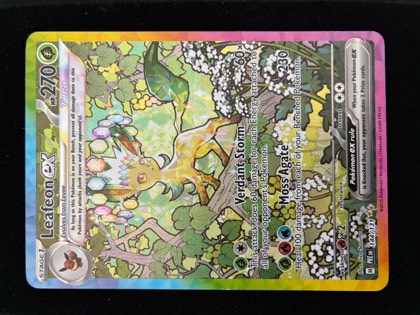 Leafeon ex, graded 10.0