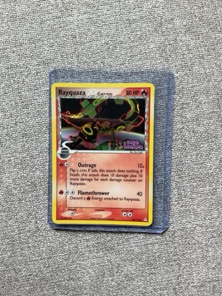 Rayquaza - 026/110 (Delta Species), graded 7.5