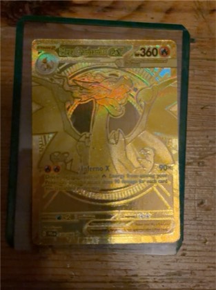 Mega Charizard X ex, graded 9.0