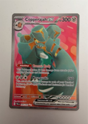 Copperajah ex, graded 9.5
