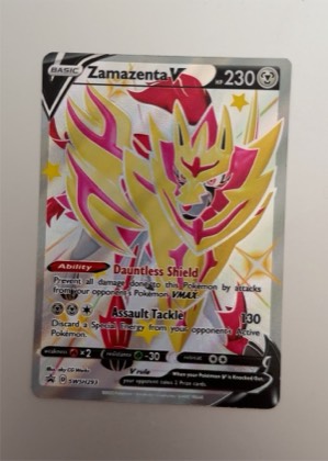 Zamazenta V, graded 8.0