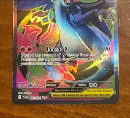 M Charizard-EX, graded 6.0