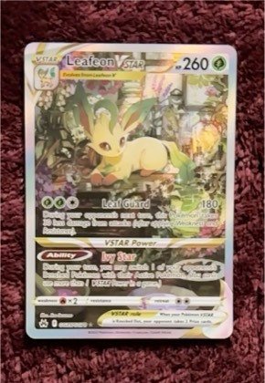 Leafeon VSTAR, graded 8.5