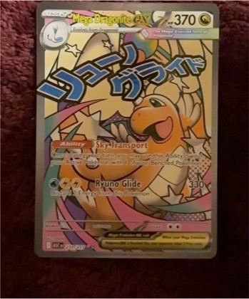 Mega Dragonite EX, graded 8.5