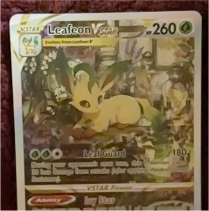 Leafeon VSTAR, graded 9.0