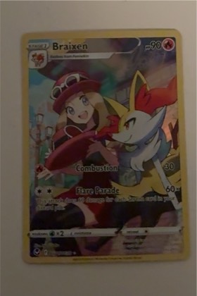 Braixen, graded 8.5