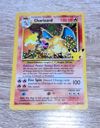 Charizard, graded 10.0