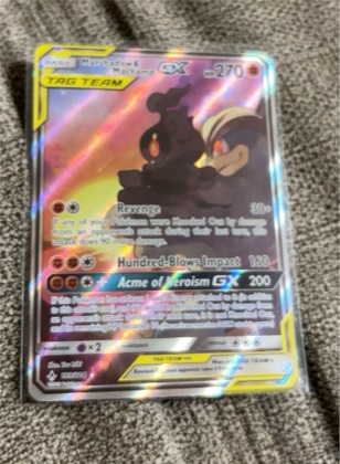 Marshadow & Machamp-GX, graded 7.0