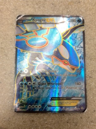 Kyogre EX, graded 2.0