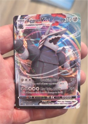 Aggron VMAX, graded 6.0