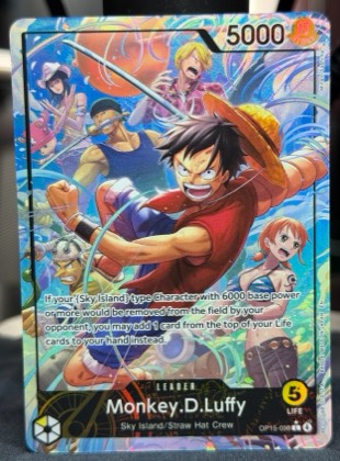 Monkey.D.Luffy, graded 8.0