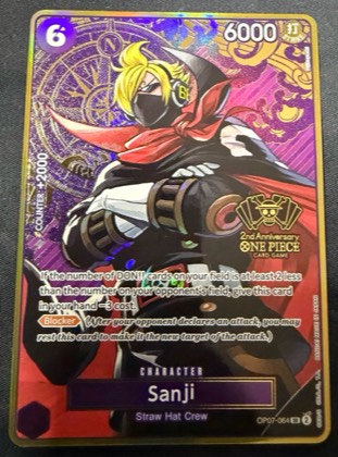 Sanji graded 8