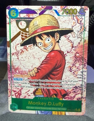 Monkey.D.Luffy, graded 8.5