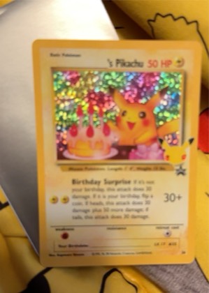 ______'s Pikachu, graded 9.5