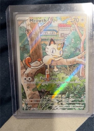 Meowth, graded 9.0