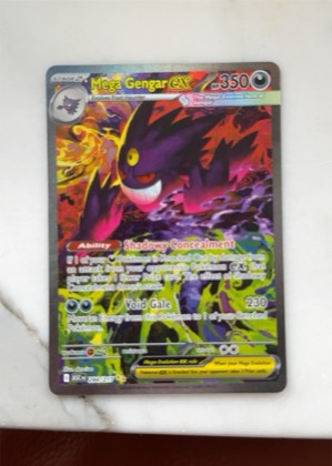 Mega Gengar ex, graded 8.0