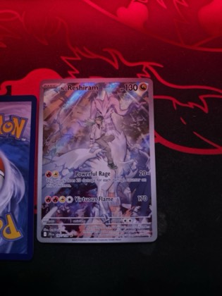 N's Reshiram, graded 9.5