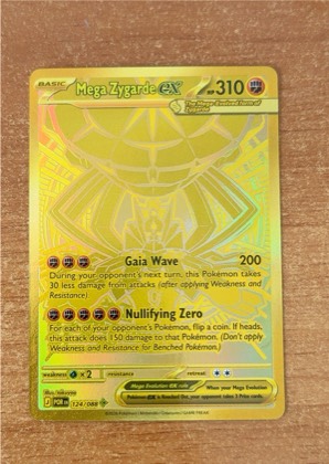 Mega Zygarde eX, graded 8.5