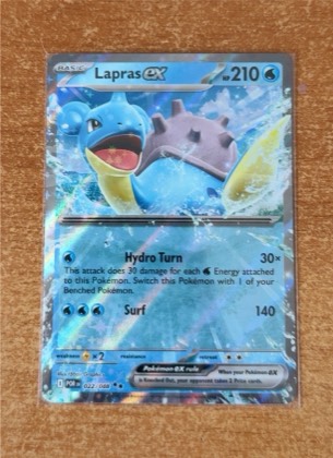 Lapras ex, graded 9.5