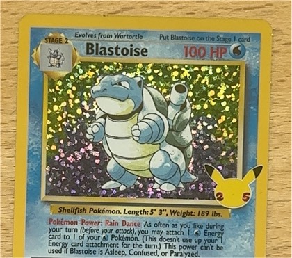 Blastoise, graded 9.5