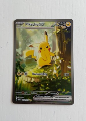 Pikachu ex, graded 7.5