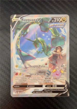 Rayquaza V (Alternate Full Art), graded 9.5