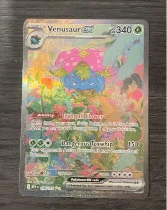 Venusaur ex graded 9