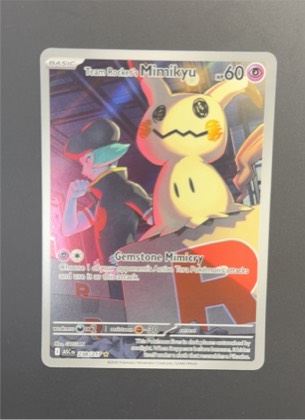 Team Rocket's Mimikyu, graded 9.0
