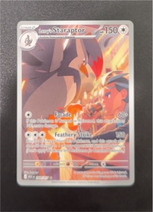 Larry's Staraptor, graded 9.0
